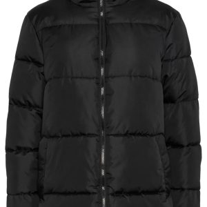 Pieces Jakke - Maddie Puffer - Black