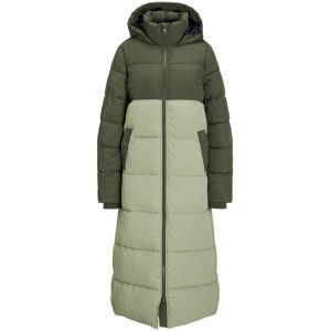 LULULIA dame Clara Long Puffer - Tea