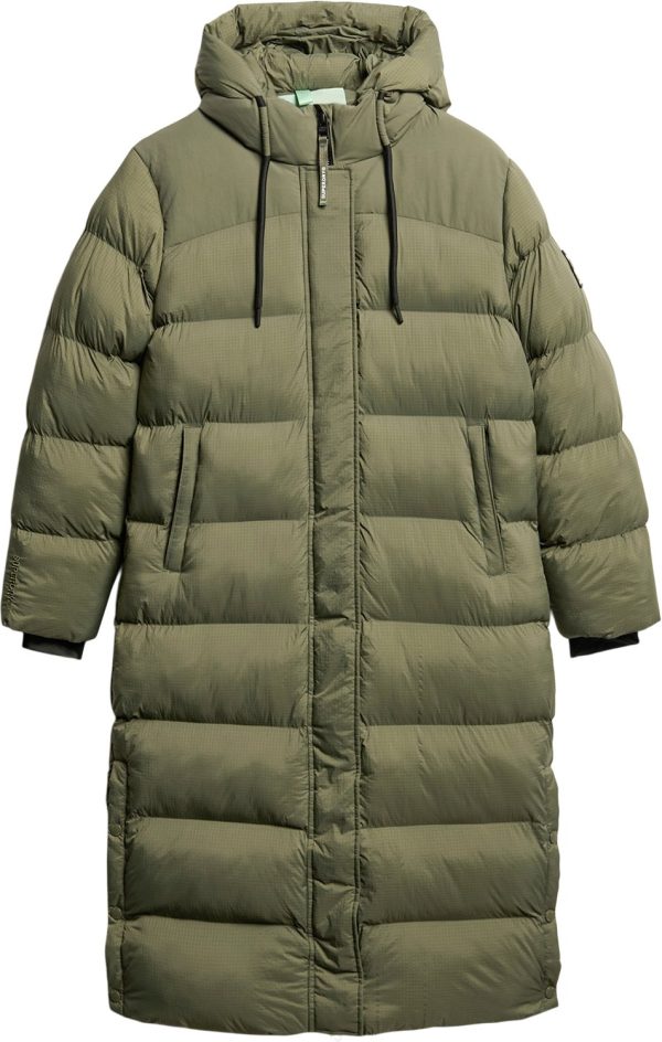 Ripstop Longline Puffer Jacket