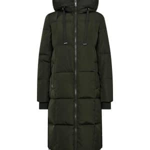 Nova Square dunfrakke - Rosin