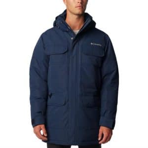 Columbia Landroamer Down Parka Mens, Collegiate Navy