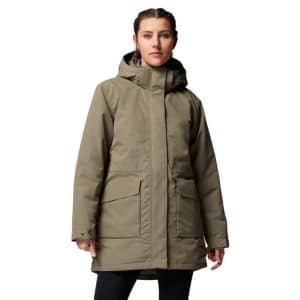 Columbia Pulaski Parka Womens, Stone Green