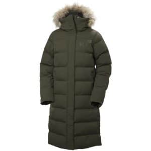 Helly Hansen Womens Aria Long Parka, Utility Green