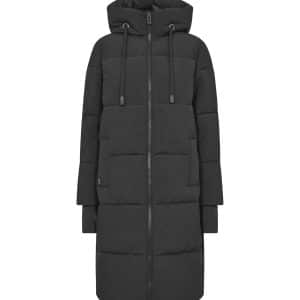 Ollie Terma Long dunfrakke - Phantom