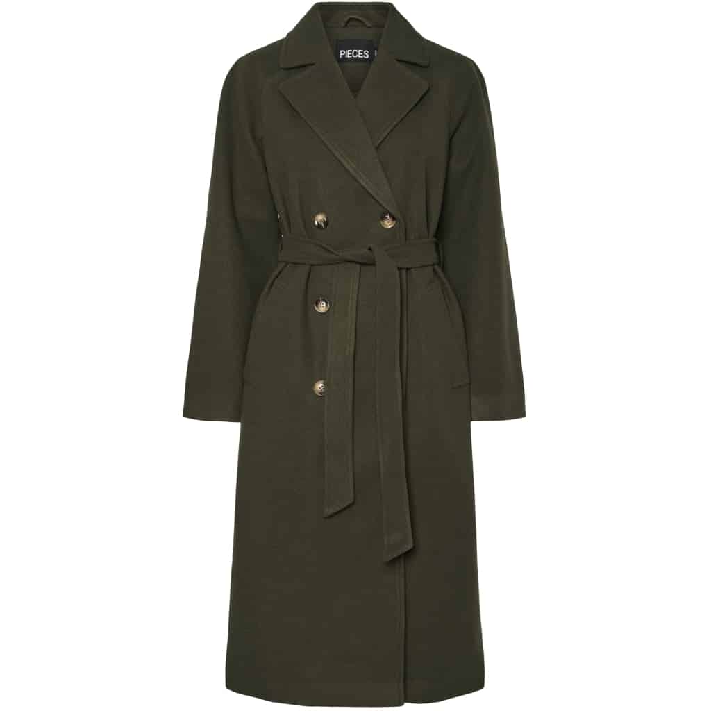 PIECES Dame Jakke PCMarbel - Forest Night