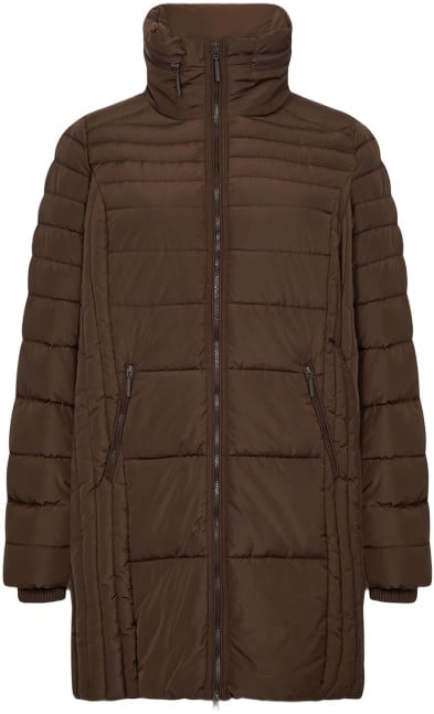 Curvy Wagabriela 1 Jakke Mørk Brun